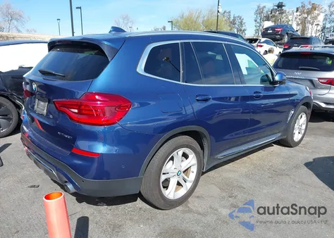 2020 BMW X3 xDrive30I z USA, uszkodzony, nr VIN 5UXTY5C04L9B12476